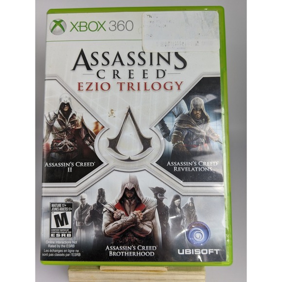 Xbox 360 Assassins Creed Ezio Trilogy Action Adventure Game - Picture 1 of 5